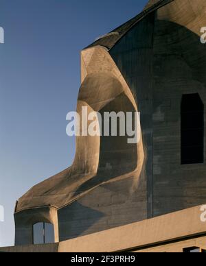 Goethesanum in Dornach, Schweiz,au?enansicht/Detail,Rudolf Steiner, 1928 Banque D'Images