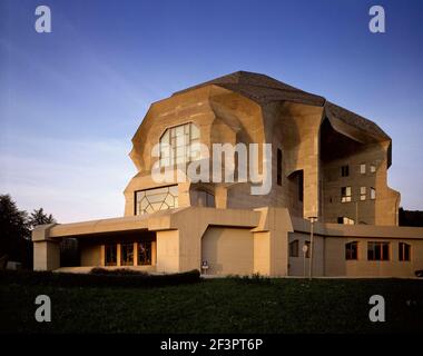 Goethesanum in Dornach, Schweiz,Außenansicht/Gesamt,Rudolf Steiner, 1928 Banque D'Images