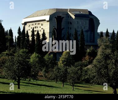 Goethesanum in Dornach, Schweiz,Außenansicht/Gesamt,Rudolf Steiner, 1928 Banque D'Images