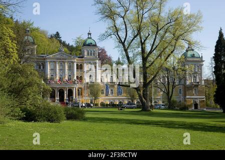 Marienbad Tschechische Republik erbaut ca 1813 - 1827, Marienbad, Kuranlage Banque D'Images