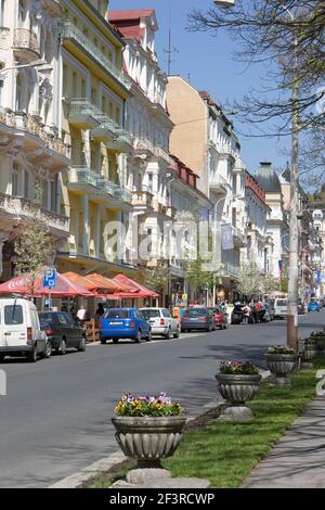 Marienbad Tschechische Republik erbaut ca 1813 - 1827, Marienbad, Kuranlage Banque D'Images