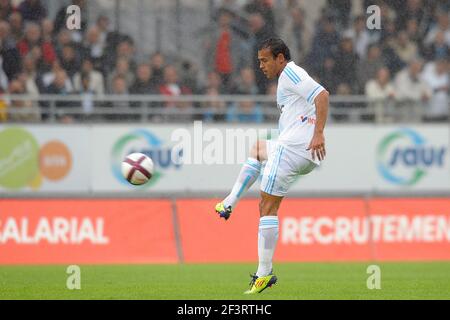 FOOTBALL - JEUX AMICAUX 2011/2012 - VANNES OC V OLYMPIQUE MARSEILLE - 8/07/2011 - PHOTO PASCAL ALLEE / DPPI - HILTON (OM) Banque D'Images