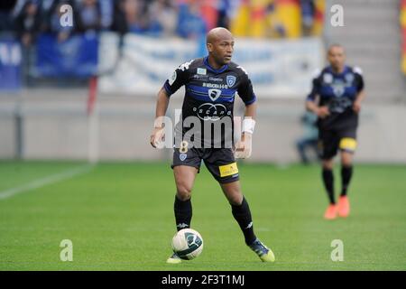 FOOTBALL - CHAMPIONNAT DE FRANCE 2011/2012 - LE MANS FC V SC BASTIA - 4/05/2015 - PHOTO PASCAL ALLEE / DPPI - Toifilm MAOULIDA Banque D'Images