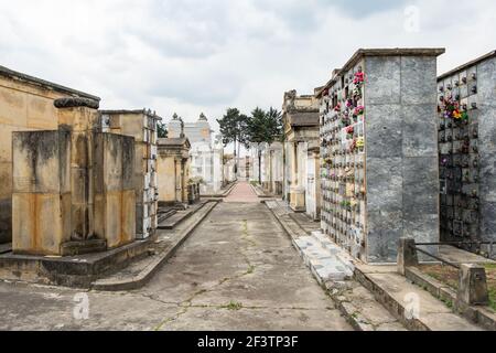 Le cimetière central de Bogota Banque D'Images