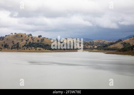 Barrage du lac Windamere près de Mudgee dans la région de Nouvelle-Galles du Sud, Australie Banque D'Images