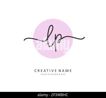 LP lettre initiale écriture manuscrite et logo de signature. Un concept d'écriture manuscrite logo initial avec élément de modèle. Illustration de Vecteur LP lettre initiale écriture manuscrite et logo de signature. Un concept d'écriture manuscrite logo initial avec élément de modèle. Illustration de Vecteur