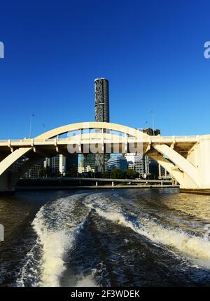 La tour Infinity dans le quartier central des affaires de Brisbane. Banque D'Images