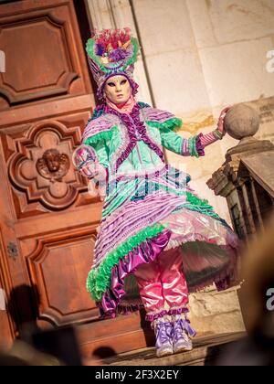 Annecy (centre-est de la France), le Carnaval vénitien Banque D'Images