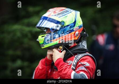 14 AUBRY Gabriel, (fra), équipe de la série GP3 Arden International, portrait lors du championnat GP3 2018 de la FIA en France du 22 au 24 juin au Castellet - photo Sebastiaan Rozendaal / DPPI Banque D'Images