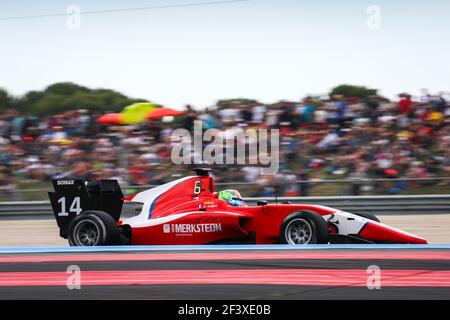 14 AUBRY Gabriel, (fra), équipe de la série GP3 Arden International, action pendant le championnat GP3 2018 de la FIA en France du 22 au 24 juin au Castellet - photo Sebastiaan Rozendaal / DPPI Banque D'Images