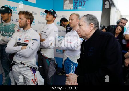 TODT Jean (fra) Président de la FIA, portrait pendant le championnat de Formule E 2018, à Rome, Italie, du 14 au 15 avril - photo François Flamand / DPPI Banque D'Images