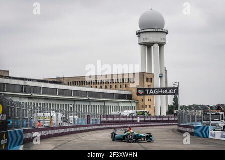 16 TURVEY Oliver (gbr), équipe de Formule E NIO, action pendant le championnat de Formule E 2018, à Berlin, Allemagne, du 18 au 20 mai - photo Eric Vargiolu / DPPI Banque D'Images