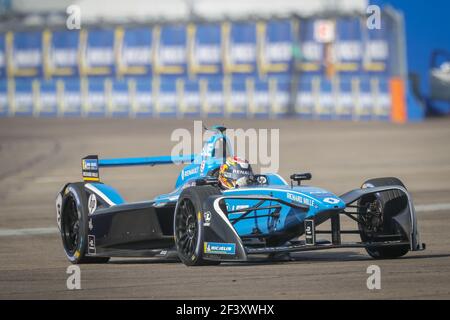 09 BUEMI Sebastien (che), équipe de Formule E Renault E.DAMS, action pendant le championnat de Formule E 2018, à Berlin, Allemagne, du 18 au 20 mai - photo Alexandre Guilleraumot / DPPI Banque D'Images