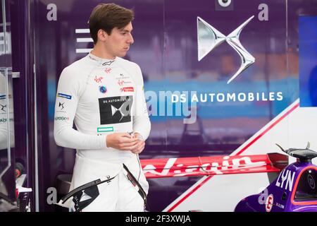 Alex LYNN (gbr) Formule E équipe DS automobiles Virgin Racing, portrait pendant le championnat de Formule E 2018, à Berlin, Allemagne, du 18 au 20 mai - photo Gregory Lenormand / DPPI Banque D'Images