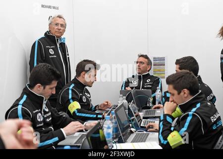 DRIOT Jean Paul (FRA) co-fondateur de l'équipe Renault E.DAMS, portrait lors du championnat de Formule E 2018, à Berlin, Allemagne, du 18 au 20 mai - photo Eric Vargiolu / DPPI Banque D'Images