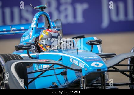 09 BUEMI Sebastien (che), équipe de Formule E Renault E.DAMS, action pendant le championnat de Formule E 2018, à Berlin, Allemagne, du 18 au 20 mai - photo Alexandre Guilleraumot / DPPI Banque D'Images