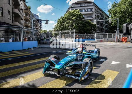 16 TURVEY Oliver (gbr), équipe de Formule E NIO, action pendant le championnat de Formule E 2018, à Zurich, Suisse du 9 au 10 juin - photo Eric Vargiolu / DPPI Banque D'Images