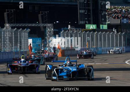 09 BUEMI Sebastien (che), équipe de Formule E Renault E.DAMS, action pendant le championnat de Formule E 2018, à Berlin, Allemagne, du 18 au 20 mai - photo Eric Vargiolu / DPPI Banque D'Images