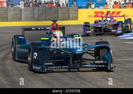 16 TURVEY Oliver (gbr), équipe de Formule E NIO, action pendant le championnat de Formule E 2018, à Berlin, Allemagne, du 18 au 20 mai - photo Eric Vargiolu / DPPI Banque D'Images