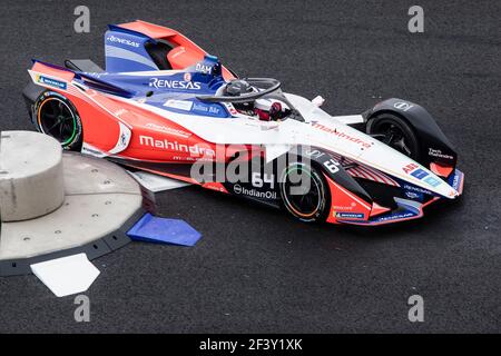 64 d'AMBROSIO Jerome (bel), ÉQUIPE DE COURSE DE MAHINDRA pendant les tests de Formule E 2018, à Valence, Espagne, du 16 au 19 octobre - photo Xavi Bonilla / DPPI Banque D'Images