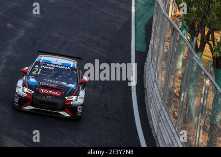 21 PANIS Aurélien, (fra), Audi RS3 LMS TCR team Comtoyou Racing, action pendant la FIA WTCR World Touring car Cup 2018 de Chine, à Wuhan du 5 au 7 octobre - photo Marc de Mattia / DPPI Banque D'Images