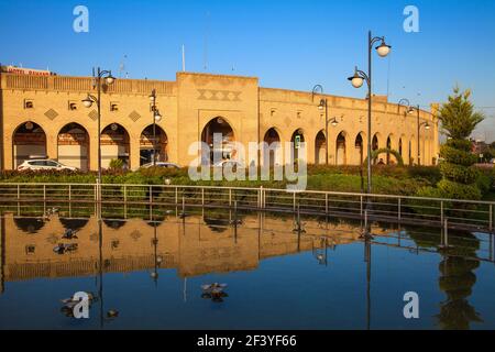 Irak, Kurdistan, Erbil, Shar Park et Bazar Qaysari Banque D'Images