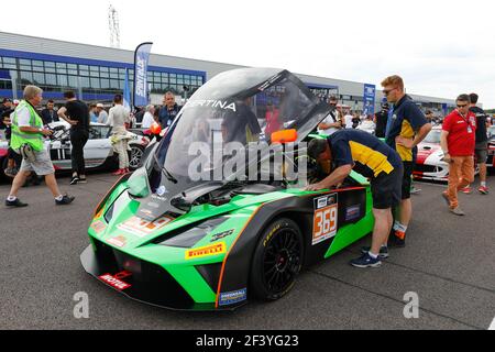 369 GREENSALL Nigel (grb), TURKMEN Guner (tur), KTM X-BOW GT4 équipe Greensall Motosport, pendant le championnat français de circuit 2018 de la FFSA GT, du 13 au 15 juillet à Dijon, France - photo Frédéric le Floc'h / DPPI Banque D'Images