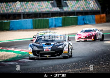 04 WALLGREN Rudolph (FAR), Ginetta G55 GT4 Team Speed car, action pendant le championnat de france 2018 du circuit FFSA GT, du 7 au 9 septembre à Magny-cours, France - photo Thomas Fenetre / DPPI Banque D'Images