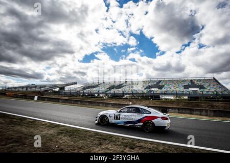 17 DEBARD Eric (fra), VAN DER ENDE Ricardo (nld), BMW M4 GT4 équipe Lespace Bienvenue, action pendant le championnat français de circuit 2018 de la FFSA GT, du 7 au 9 septembre à Magny-cours, France - photo Thomas Fenetre / DPPI Banque D'Images