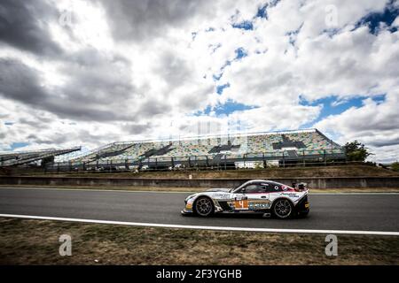 04 WALLGREN Rudolph (FAR), Ginetta G55 GT4 Team Speed car, action pendant le championnat de france 2018 du circuit FFSA GT, du 7 au 9 septembre à Magny-cours, France - photo Thomas Fenetre / DPPI Banque D'Images