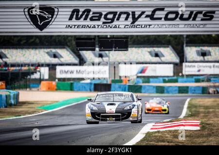 04 WALLGREN Rudolph (FAR), Ginetta G55 GT4 Team Speed car, action pendant le championnat de france 2018 du circuit FFSA GT, du 7 au 9 septembre à Magny-cours, France - photo Thomas Fenetre / DPPI Banque D'Images