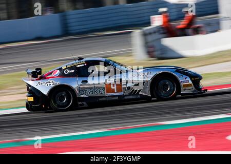 04 WALLGREN Rudolph (FAR), Ginetta G55 GT4 Team Speed car, action pendant 2018 FFSA GT circuit championnat français, à Barcelone, espagnol du 28 au 30 septembre - photo: Xavi Bonilla / DPPI Banque D'Images