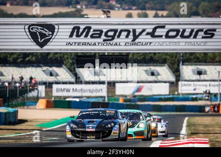 04 WALLGREN Rudolph (FAR), Ginetta G55 GT4 Team Speed car, action pendant le championnat de france 2018 du circuit FFSA GT, du 7 au 9 septembre à Magny-cours, France - photo Thomas Fenetre / DPPI Banque D'Images