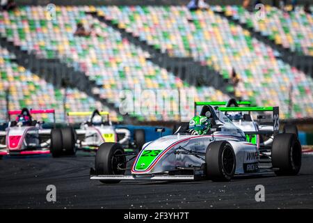 23 COLLE Caio (BRA), F4 Ffsa Academy, action pendant le championnat de france 2018 du circuit FFSA GT, du 7 au 9 septembre à Magny-cours, France - photo Thomas Fenetre / DPPI Banque D'Images