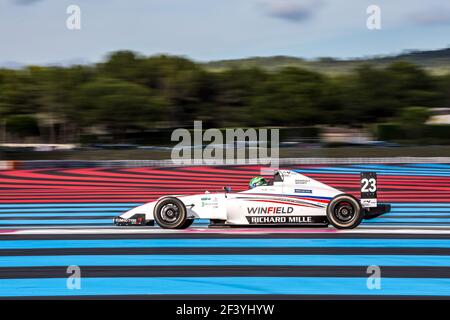 23 COLLE Caio, F4 Ffsa Academy action pendant le championnat français de circuit Ffsa GT 2018, du 12 au 14 octobre au castellet, France - photo Thomas Fenetre / DPPI Banque D'Images