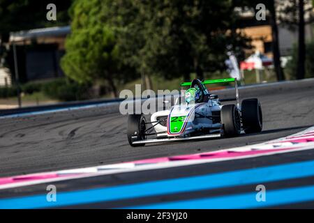 23 COLLE Caio, F4 Ffsa Academy action pendant le championnat français de circuit Ffsa GT 2018, du 12 au 14 octobre au castellet, France - photo Thomas Fenetre / DPPI Banque D'Images
