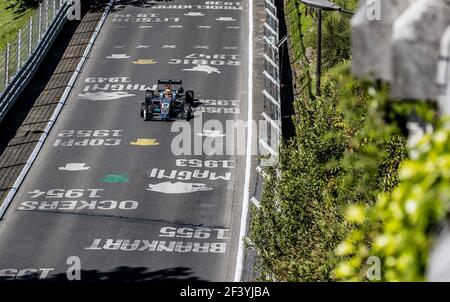 39 PALOU Alex (ESP), Grand Prix Hitech, F3 FIA European Championship, action pendant le Grand Prix de Pau 11, France du 13 au 2018 mai à Pau ville - photo Marc de Mattia / DPPI Banque D'Images