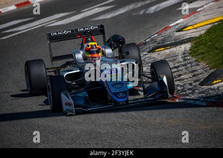 39 PALOU Alex (ESP), Grand Prix Hitech, F3 FIA European Championship, action pendant le Grand Prix de Pau 11, France du 13 au 2018 mai à Pau ville - photo Marc de Mattia / DPPI Banque D'Images