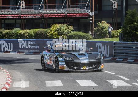 04 WALLGREN Rudolph (FAR), Ginetta G55 GT4 Team Speed car, action lors du Grand Prix de Pau 2018, France du 11 au 13 mai à Pau - photo Marc de Mattia / DPPI Banque D'Images