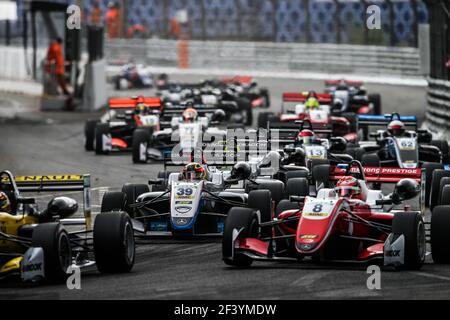 39 PALOU Alex (ESP), Grand Prix Hitech, F3 FIA European Championship, action pendant le Grand Prix de Pau 11, France du 13 au 2018 mai à Pau ville - photo Antonin Vincent / DPPI Banque D'Images