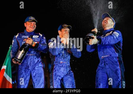 500 NIKOLAEV EDUARD (RUS) LEGENDE, YAKOVLEV EVGENY (RUS), RYBAKOV VLADIMIR (RUS), KAMAZ, CAMION, Truck, action pendant le Dakar 2018, Finish, Podium Cordoba, Argentine, janvier 20 - photo Florent Gooden / DPPI Banque D'Images