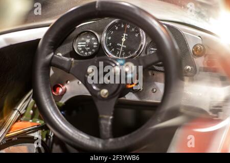 McLaren M23 sur le stand Richard mille pendant le salon Retromobile, du 6 au 11 février 2018 à Paris, France - photo Frédéric le Floc'h / DPPI Banque D'Images