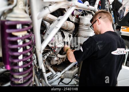 314 AL RAJHI YAZEED (SAU), GOTTSCHALK TIMO (DEU) Legende, MINI, auto, voiture, mécanique pendant le Dakar 2018, étape 9 Tupiza à Salta, Bolivie, Argentine, janvier 15 - photo Florent Gooden / DPPI Banque D'Images