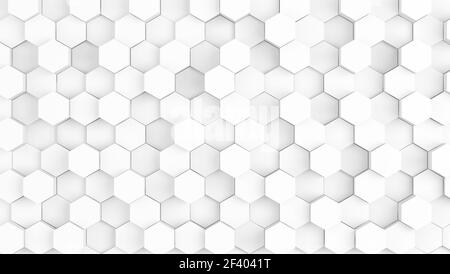 Abstract background texture blanc géométrique. 3d illustration Banque D'Images