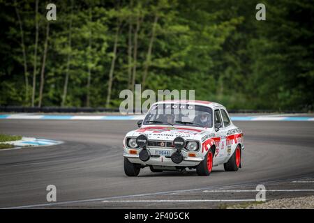 86 Jean-Philippe MOURENON, Marion MOURENON, MCO, MCO, FORD Escort 2000 RS 1975, action pendant le Tour Auto 2018 Optic 2000, du 24 au 28 avril - photo Alexandre Guillaumot / DPPI Banque D'Images