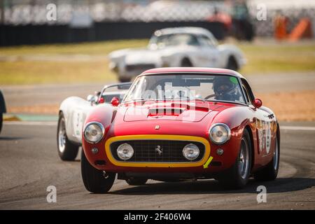 02 TRABER (che) / TRENERY (etats-unis), Fiat 8V Zagato 1953, action pendant le Mans Classic 2018, France du 6 au 8 juillet, au Mans - photo Antonin Vincent / DPPI Banque D'Images