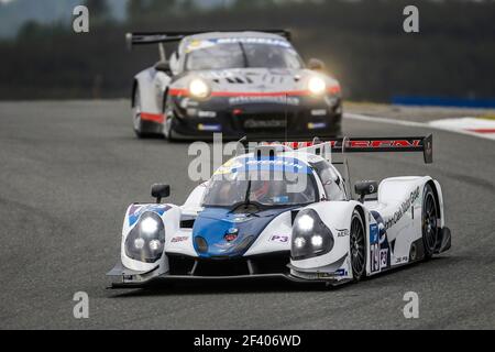 79 NOBLE Colin (gbr), McCaig Alexander (blr), Ligier JS P3 Nissan team Ecurie Ecosse Nielsen, action pendant la coupe Michelin le Mans 2018 du 26 au 28 octobre à Portimao, Portugal - photo Jean Michel le Meur / DPPI Banque D'Images