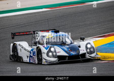 79 NOBLE Colin (gbr), McCaig Alexander (blr), Ligier JS P3 Nissan team Ecurie Ecosse Nielsen, action pendant la coupe Michelin le Mans 2018 du 26 au 28 octobre à Portimao, Portugal - photo Jean Michel le Meur / DPPI Banque D'Images