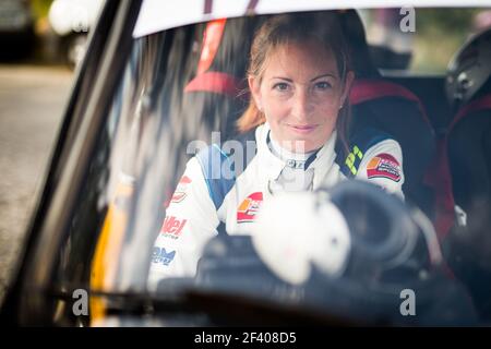 17 CHIUSSE Paul (fra), SZYS Solenne (fra), Renault R5 Turbo, action pendant le Tour de Corse historique 2018 du 8 au 13 octobre en Corse, France - photo Antonin Vincent / DPPI Banque D'Images