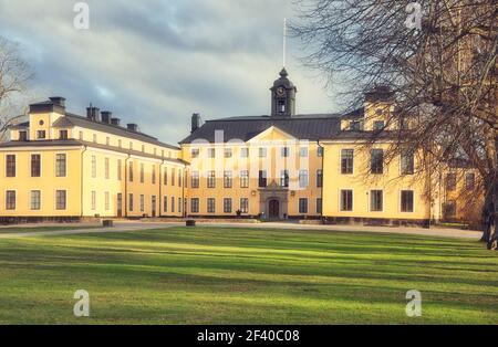 Palais et jardins d'Ulriksdal, Parc national royal de la ville, Solna, Stockholm, Suède Banque D'Images